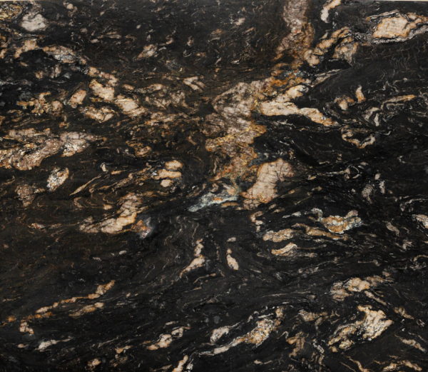 Cosmic Black & Gold honed Natural Stone